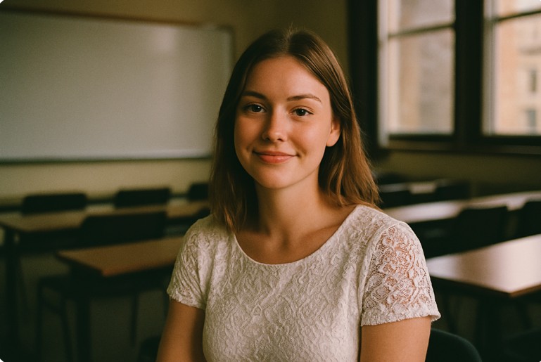 Sample student generated AI image